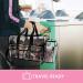 Large Clear Makeup Organizer Bag with Sturdy Zipper, Adjustable Strap, and 4 Exterior Pockets - 17 x 9 x 10 - Ideal for Toiletries - Large Cosmetic Bag - Buy Online on GoSupps.com
