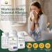 Histamine Shield Plus: All Natural Antihistamine Supplement for Allergies - 120 Capsules - Buy Online on GoSupps.com