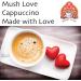 Mush Love Super 7 Mushroom Cappuccino coffee fortified with Fantastic Fungi Super 7 Mushroom Extract Blend (50 Grams) 50 g (Pack of 1) - Buy Online on GoSupps.com