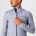 CASTELLI Men's Squadra Stretch Jacket XL - Silver Grey/Dark Grey | Premium Cycling Outerwear for International Shipping - Buy Online on GoSupps.com