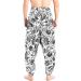Perdontoo Men's Drawstring Cotton Harem Pants - Unisex Trousers 34 - Boho Aladin Yoga Style - Buy Online on GoSupps.com