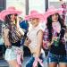 Tarpop 12 Piece Pink Cowboy Hats Set with Paisley Bandanas - Western Cowgirl Party Costume Accessories - Buy Online on GoSupps.com