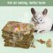 Abiz Rabbit Kielzeug Set - 10 Natural Timothy Hay Toys & Herb Treats for Dwarf Rabbits Guinea Pigs and Hamsters - Buy Online on GoSupps.com