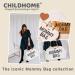 Childhome Mommy Bag - Large Capacity Travel & Changing Bag with Wrap Pocket Adjustable Strap & Insulating Divider - Teddy Ecru - Buy Online on GoSupps.com