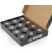Titan Athletics 12 Pack - Premium Black Athletic Tape 1 1/2 Inch x 45 Feet - 100% Cotton with Zinc Oxide - Easy Tear Zig Zag Design - Buy Online on GoSupps.com