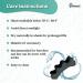 Pedimend Gel Toe Separator & Bunion Corrector - Black Toe Spacers for Toe Alignment & Pain Relief - Buy Online on GoSupps.com