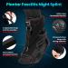 Welnove Plantar Fasciitis Night Splint - Adjustable Brace for Foot Drop Achilles Tendonitis Relief | Superior Ankle Pain Support Day & Night - Buy Online on GoSupps.com