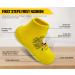 Dookeh Baby Shoes | Soft Sole Sneakers for Infants | 18-24 Months | Yellow - Buy Online on GoSupps.com