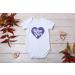 Hippowarehouse Wee Yin Scottish Baby Vest Bodysuit (Short Sleeve) - White - Buy Online on GoSupps.com