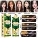 JORPKRAL Plant Bubble Hair Dye Shampoo 2023 Plant Hair Dye Shampoo Instant Natural Hair Dye Shampoo for Women and Man (2PCS Chestnut Brown) - Buy Online on GoSupps.com