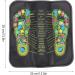 Circulatory-Promoting Footprint Mat | Foldable Acupuncture Design for All Ages | Synthetic Leather & PP (35x35cm) - Buy Online on GoSupps.com