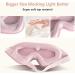 Upgraded 3D Deep Contoured Sleep Mask for Men Women - Adjustable Strap Eye Cover for Travel Yoga Nap - Pink - Buy Online on GoSupps.com