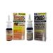 Sinus Plumber Allergy Cold and Flu - 2 Pack - Pepper Nasal Spray and Hydrogen Peroxide Nasal Mist