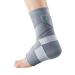 OPPO 2302 Adjustable Deluxe Ankle Stabilizer Strap with Extra-firm Support for Women & Men with Ankle Sprain Ankle Instability and more (Gray X-Large)