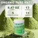 DR.YES Organic Grade Matcha Powder - Premium First Harvest Tea Energy Boost Calm Focus Latte Smoothie Baking & Traditional Tea Ceremony Gluten-Free Vegan (8.47oz / 240g) - Buy Online on GoSupps.com