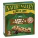 NATURE VALLEY Double Chocolate Flavour Granola Bars No Artificial Flavours No Artificial Colours Snack Bars Made with Whole Grains Pack of 5 Granola Bars Chocolate Granola Bars 5 Count (Pack of 1)
