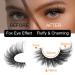 Dramatic Cat Eye Fake Lashes - 7 Pairs Pack, Faux Mink, Wispy & Fluffy, 8D Volume, Reusable & Cruelty-Free - Fox Eye Style - Buy Online on GoSupps.com