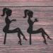 Uinfhyknd Pack of 6 High Heel Girls Birthday Cake Decoration Cake Toppers (Black) - Buy Online on GoSupps.com