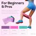 Perfect Stix Booty Bands - 3 Resistance Levels for Legs & Butt | Non-Slip Fabric Exercise Bands Set with Pink Travel Bag - International Shipping Available - Buy Online on GoSupps.com