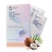 Lot de 18 bandes blanchissantes la noix de coco - Antid rapantes - Pour les dents sensibles