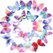 18 Pieces Glitter Butterfly Hair Clips for Teens Women Hair Accessories (Retro Styles)