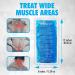 Reusable Gel Ice Packs (2 Pack) for Pain Relief & Rehabilitation - Hot & Cold Compress for Knee, Back, Neck, Wrist, Ankle - Flexible Therapy - Blue - Buy Online on GoSupps.com