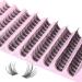 Buy LVMixWig 120 PCs Manga Lashes - DIY Egg Linen Eyelash Extensions 8-16mm - Cluster Fake Eyelashes for Home Use - International Shipping Available - Buy Online on GoSupps.com