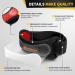 CAMBIVO 2 Pack Patella Tendon Knee Strap Knee Pain Relief Support Brace for Women Men Adjustable Band for Hiking Soccer Basketball Baseball Running Tennis Volleyball Squats Orange - Buy Online on GoSupps.com