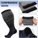 4 Packs Plus Size Compression Socks Compression Stockings for Women Men 20-30 mmHg Large Size Compression Socks Women Men for Circulation Swelling Support 3XL 02 Colors - Buy Online on GoSupps.com