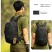 ArcEnCiel Motorcycle Backpack - Tactical Military Bag with Patch | Black - Buy Online on GoSupps.com