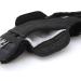 Merauno Lambwolle Konturgurt | Anatomical Merino Wool Dressage Belt | Slip-Resistant Short Saddle Belt in Nature Black Brown Anthracite - 50cm - Buy Online on GoSupps.com