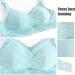 Mastectomy Bralette for Women | Sexy Pointed Mesh Full Coverage Sleep Underwear with Insert Bags | C_38/85 in Gray - Buy Online on GoSupps.com