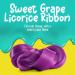 Sweet Sixteen Classic Licorice Ribbon Candy 10 Packs x 125g Sweet Purple Grape Flavor Soft & Chewy Rolls Peanut & Nut-Free Always Fresh - Buy Online on GoSupps.com