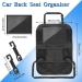 Vaktop Car Seat Organiser: Back Seat Protector with Auto Hooks - Car Accessories for Kids - 23x17in - Buy Online on GoSupps.com