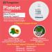 Trexgenics Platelet Support with Carica Papaya, Giloy, Iron, Vitamin B6, B12, C & D3 - 60 Veg Capsules - Buy Online on GoSupps.com