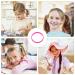 KUFUNG Non-Slip Elastic Hair Bands for Girls - Soft Rubber Hair Ties for Kids Braids - Small Fluorescent Pink (1 Pack) - Buy Online on GoSupps.com