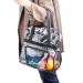 Jucoan 2 Pack Clear Stadium Tote Bag with Zipper Closure - Large Capacity, Mesh Pockets - Ideal for Work, Concerts, Sports, Gym - Stadium Approved - Buy Online on GoSupps.com
