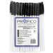 Profico 50 Piece Disposable Eyelash Brush Set - Perfect for Mascara & Eyelash Extensions - Black & White - Buy Online on GoSupps.com