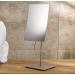 Marriott Minimalist Table-Top Vanity Mirror - Swivel Vanity Mirror with 3X Magnification - Chic Brushed Nickel Finish