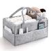 HBlife Baby Diaper Caddy Organizer - Gray Grey - Buy Online on GoSupps.com
