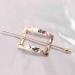 Yheakne Metal Hair Slide Clip Barrette Geometric Square Hair Holder Clip Pin Vintage Hair Slide Pin Bun Holder Alloy Hair Clip Decorative Hair Accessories for Women and Girls (Gold Square) - Buy Online on GoSupps.com