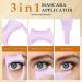 3-in-1 False Eyelashes Applicator Tool for Easy and Precise Application | Upper and Lower Eyelash Brush Mascara Guard | Makeup Tool for Convenient Lash Wear - Buy Online on GoSupps.com