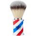 Omega 46735 - Barber Brush in Fiber "Hi-Brush" Barber Pole Blue