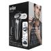 Braun Electric Razor for Men Flex Head Foil Shaver with Precision Trimmer - Rechargeable Wet & Dry 4in1 SmartCare Center - Silver 7071cc - Buy Online on GoSupps.com