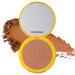 Dundas Bronzer Anonymous Contour Powder for Face and Body Bronzing Shimmer Matte Finish Face Make Up for All Skin Types Cruelty Free Natural Makeup Buildable Coverage Easy to Blend (Step 3) Caramel With Gold Shimmer