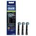 Oral-B CrossAction Toothbrush Heads - 16 Degree Bristles for Superior Cleaning pkg of 3 Black