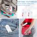 DGUSO Travel Toothbrush Set - 2 Piece Foldable Camping Toothbrush with Soft Bristles & Toothpaste for Adults - Ideal for International Travel - Buy Online on GoSupps.com