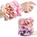 Scrunchies for Women Hair Ties Bands Satin Hair Scrunchies for Girls Big Scrunchies for Women's Thick Curly Hair Ponytail Holders Cute Pony Tails No Crease Hair Ties No Damage - Buy Online on GoSupps.com