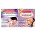 Megrhythm advantage set - 1x 5 megrhythm warming eye mask and 1x 5 megrhythm Good night Heat -nack patch - relaxation for the eyes and the body 5 pieces (2 -pack) advantage set