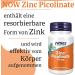 Now Foods Zinc Picolinate 50mg - High Dose Vegan Capsules Gluten-Free Non-GMO 60 Count - Buy Online on GoSupps.com